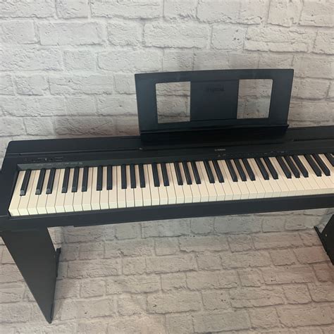 Yamaha P45 88 Key Weighted Action Digital Piano With Wood Frame Black