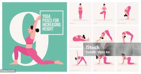 Yoga Poses For Increasing Height Young Woman Practicing Yoga Poses