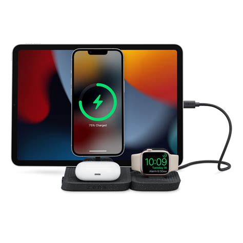 Zens 4 In 1 Modular Wireless Charger With Ipad Charging Stand Apple