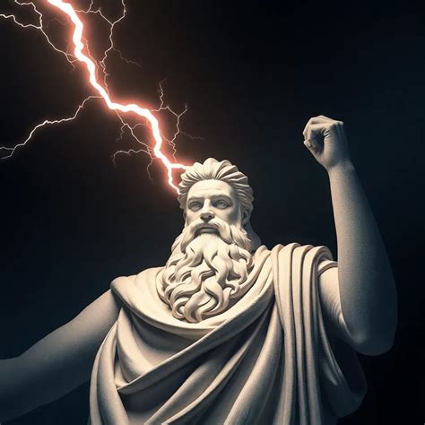 Zeus Lightning Bolt Mythology Symbolism And History