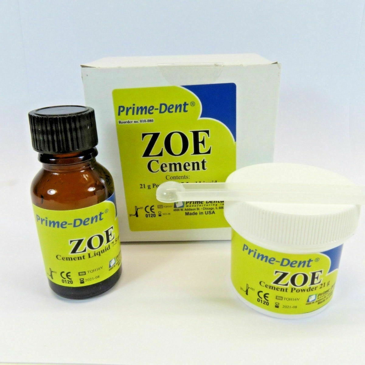 Zinc Oxide Eugenol Cement Zoe Kit Shipps Dental And Specialty Products