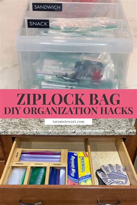 Ziplock Storage Ideas For An Organized Kitchen