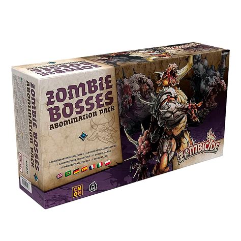 Zombicide Black Plague Zombie Bosses Expans O