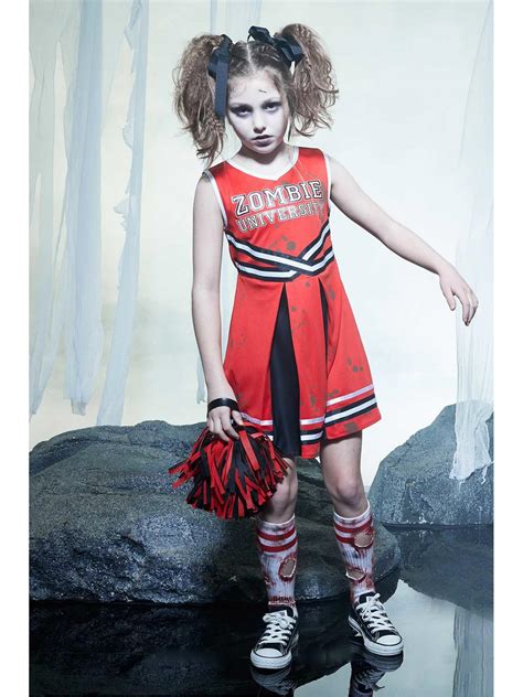 Zombie Cheerleader Costume For Girls Chasing Fireflies Zombie