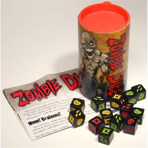 Roll the Bones with Zombie Dice Game Fun